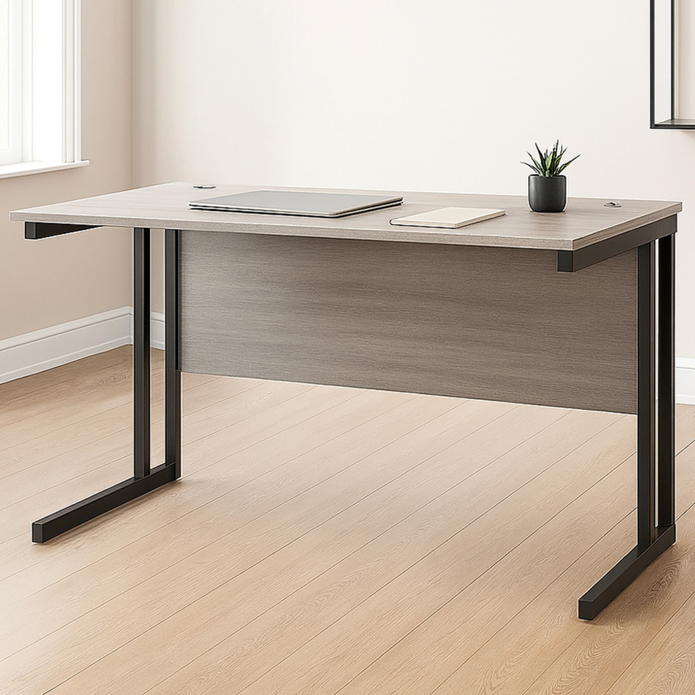 Kosy Koala Grey Wooden Office Desk Image 1