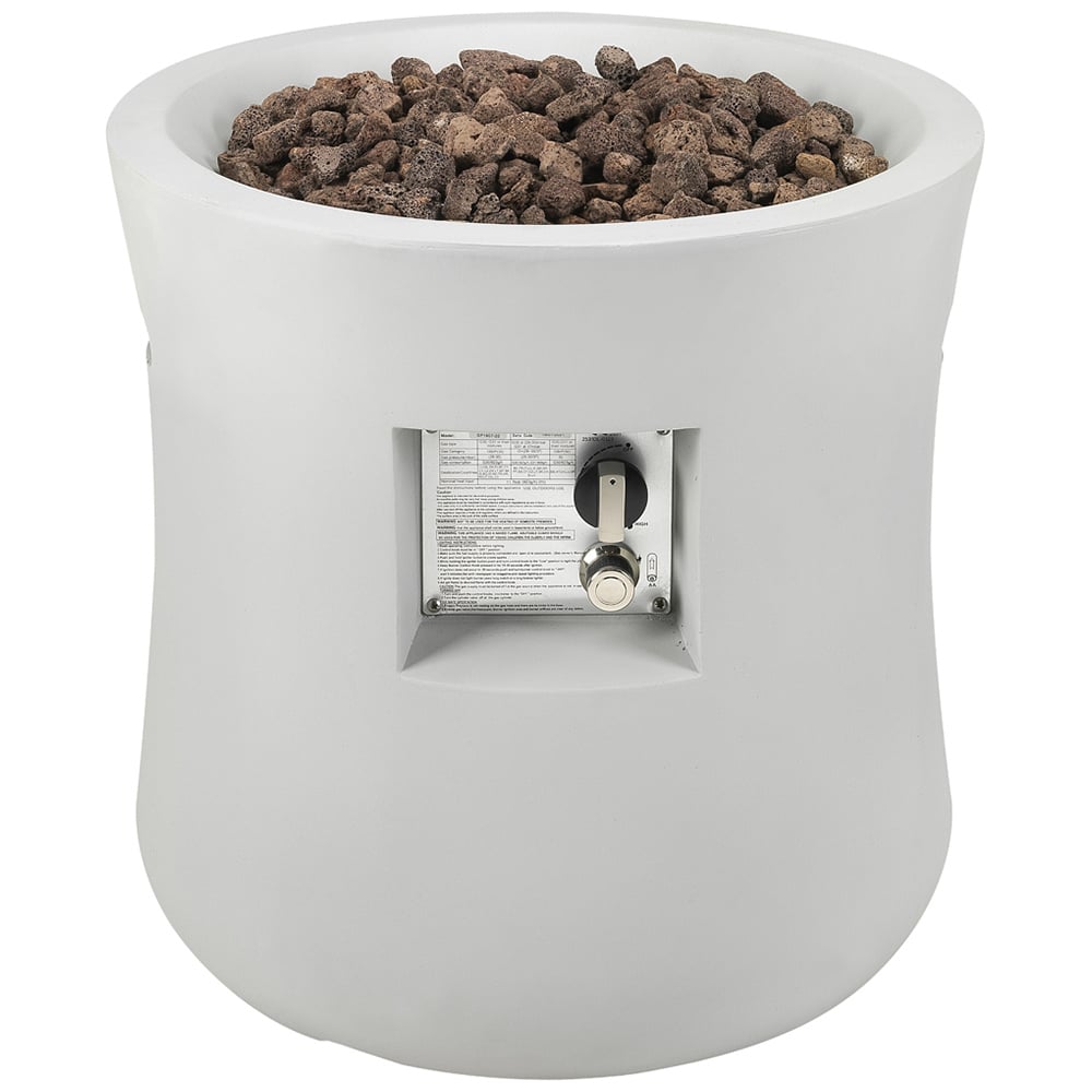 Shadow Umbra Tulip MgO Gas Fire Pit 12000W Image 1