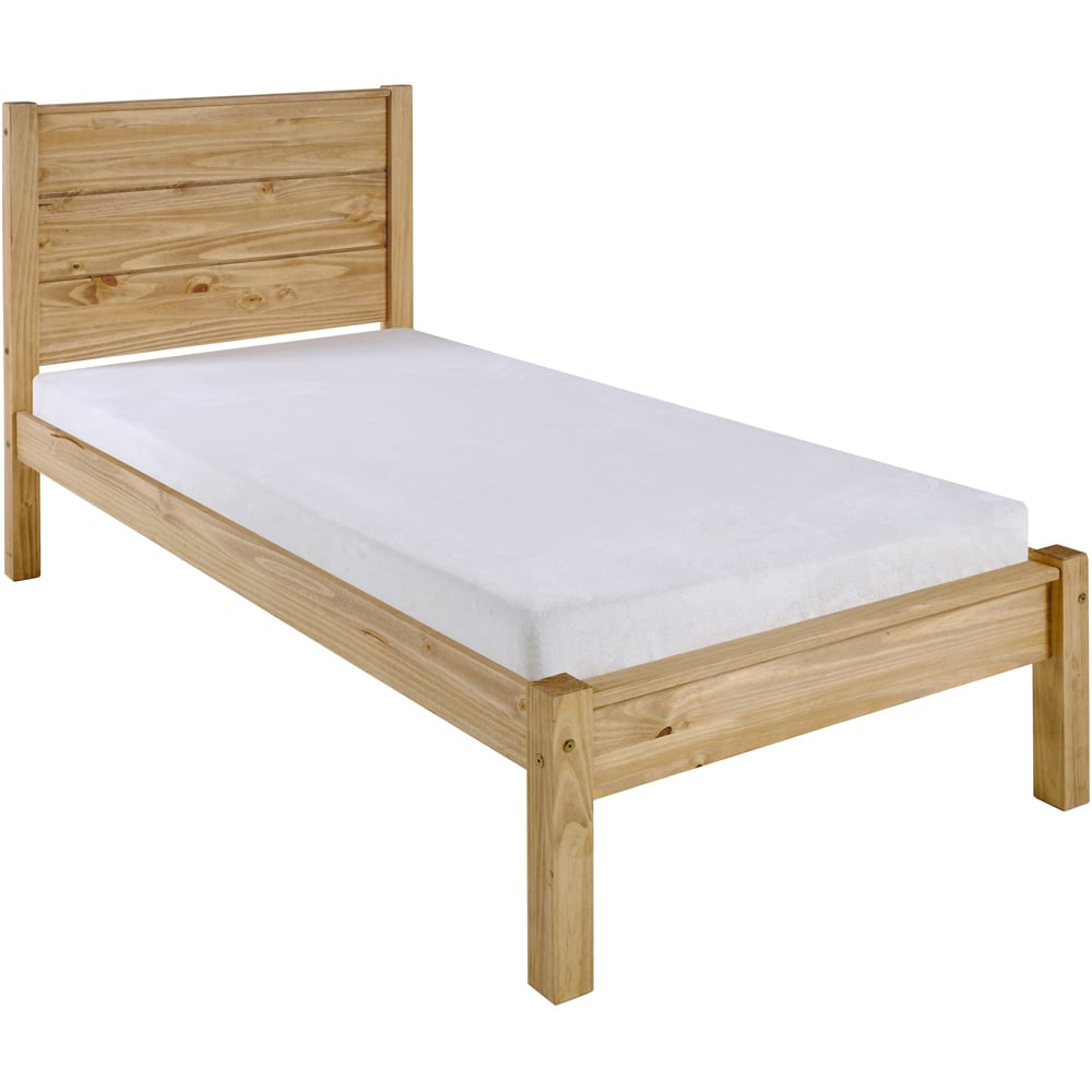 Seconique Barton Single Waxed Pine Bed Image 2