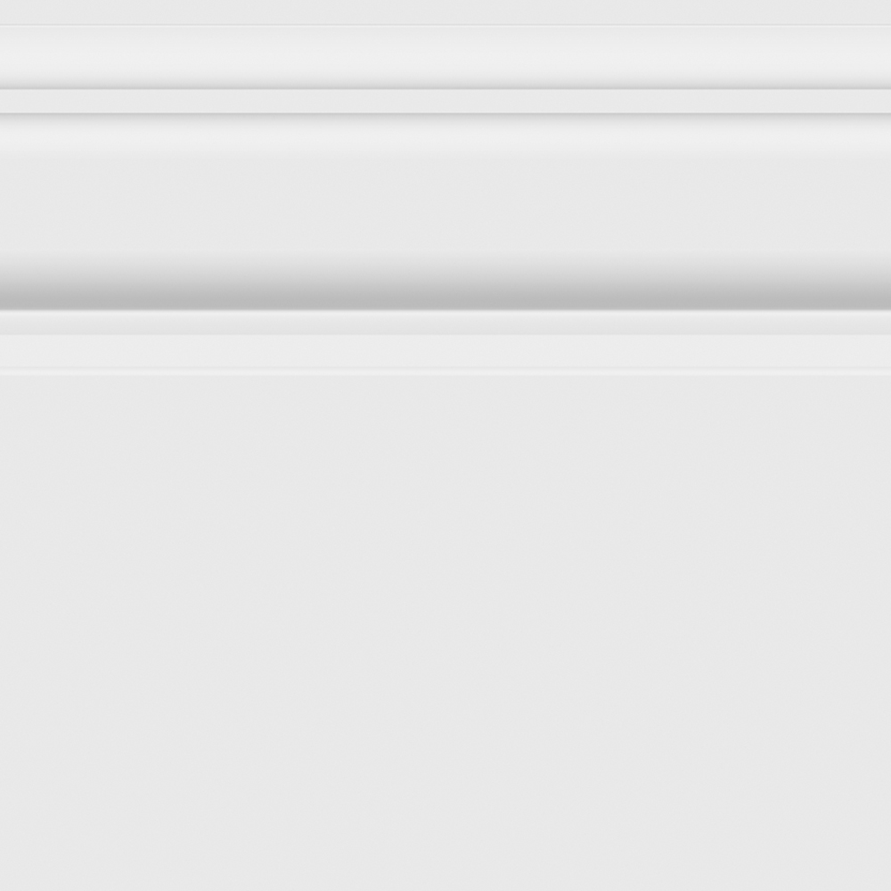 National Skirting White Torus II Primed Skirting Board 18mm 220 x 3040mm Image 3