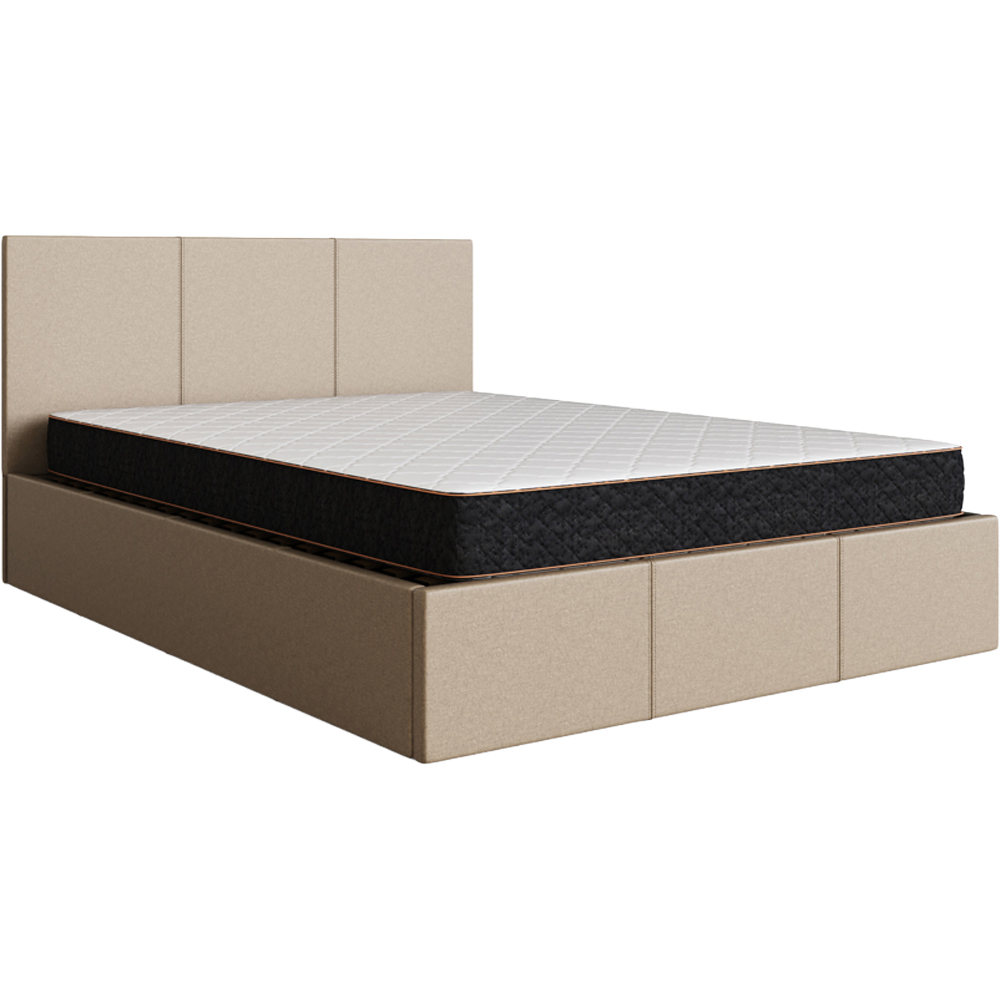 GFW King Size Natural Side Lift Ottoman Bed Image 3