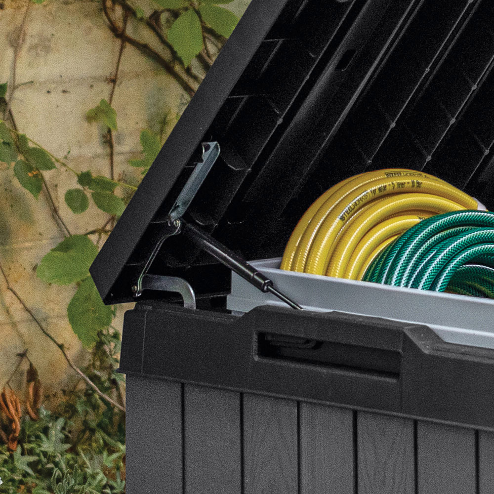 Keter Darwin 662L Grey Outdoor Garden Storage Box Image 5