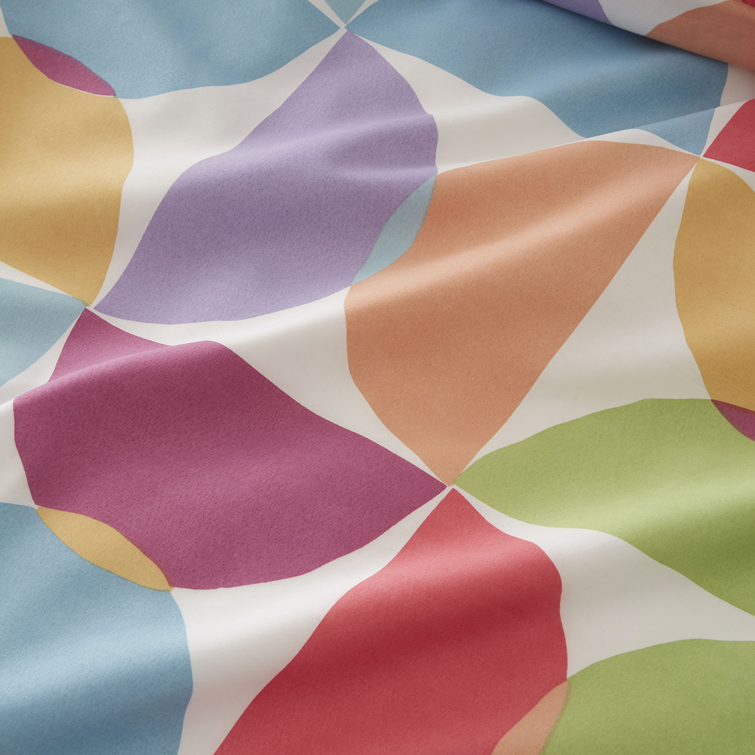 Calypso Geo Duvet Set - Multicolour / Single Image 5