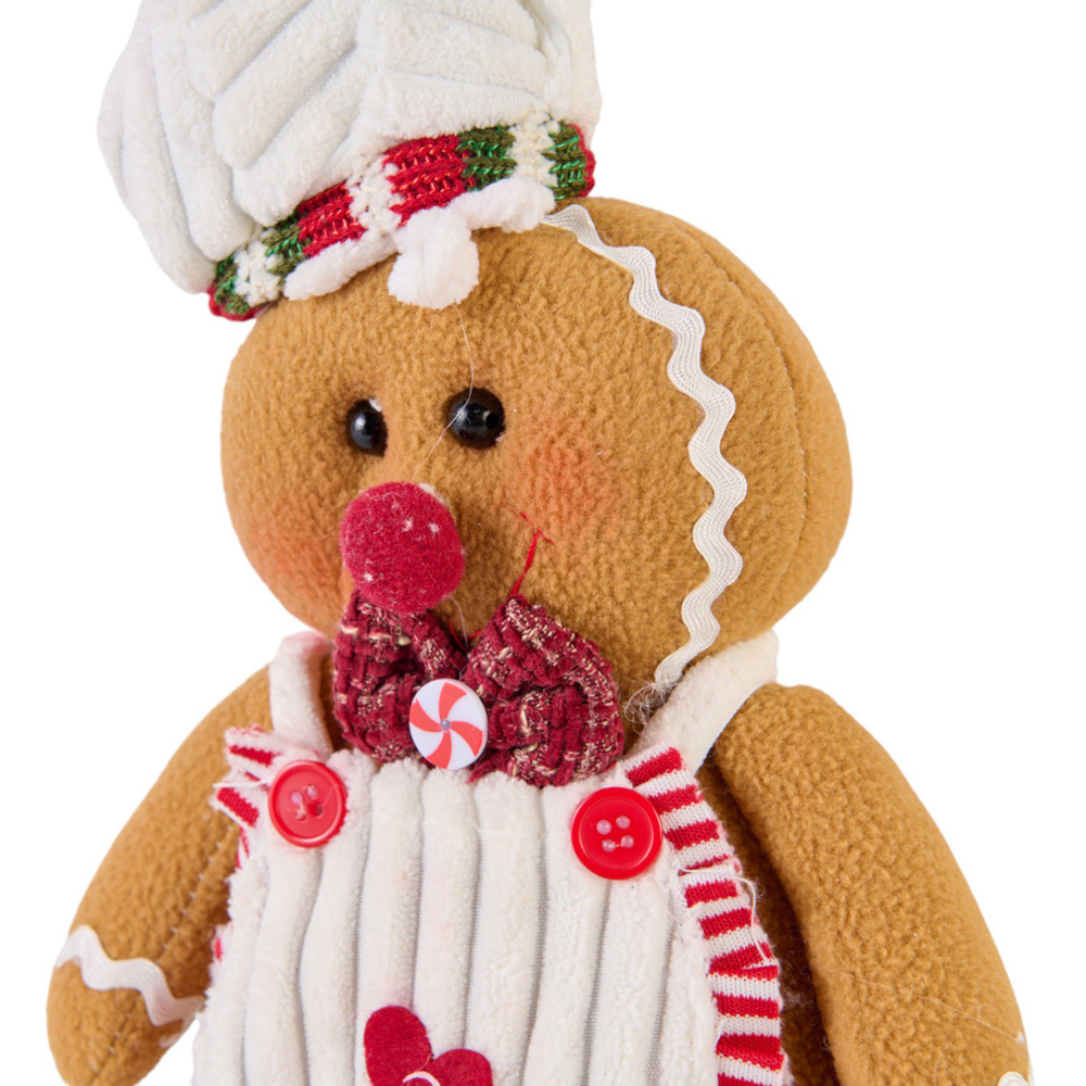 Single Candy Cane Lane Sitting Gingerbread Ornament in Assorted styles Image 7
