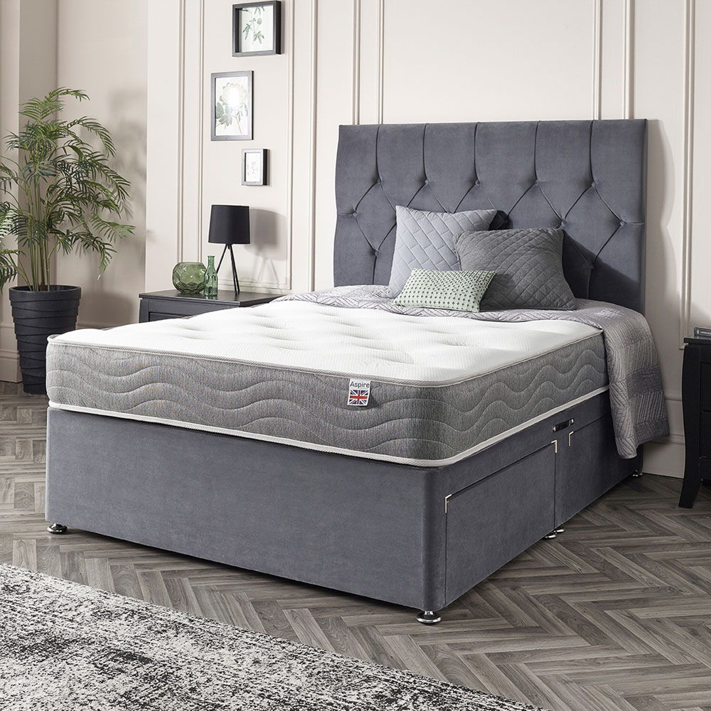Aspire Small Single Cool Tufted Orthopaedic Mattress Image 2