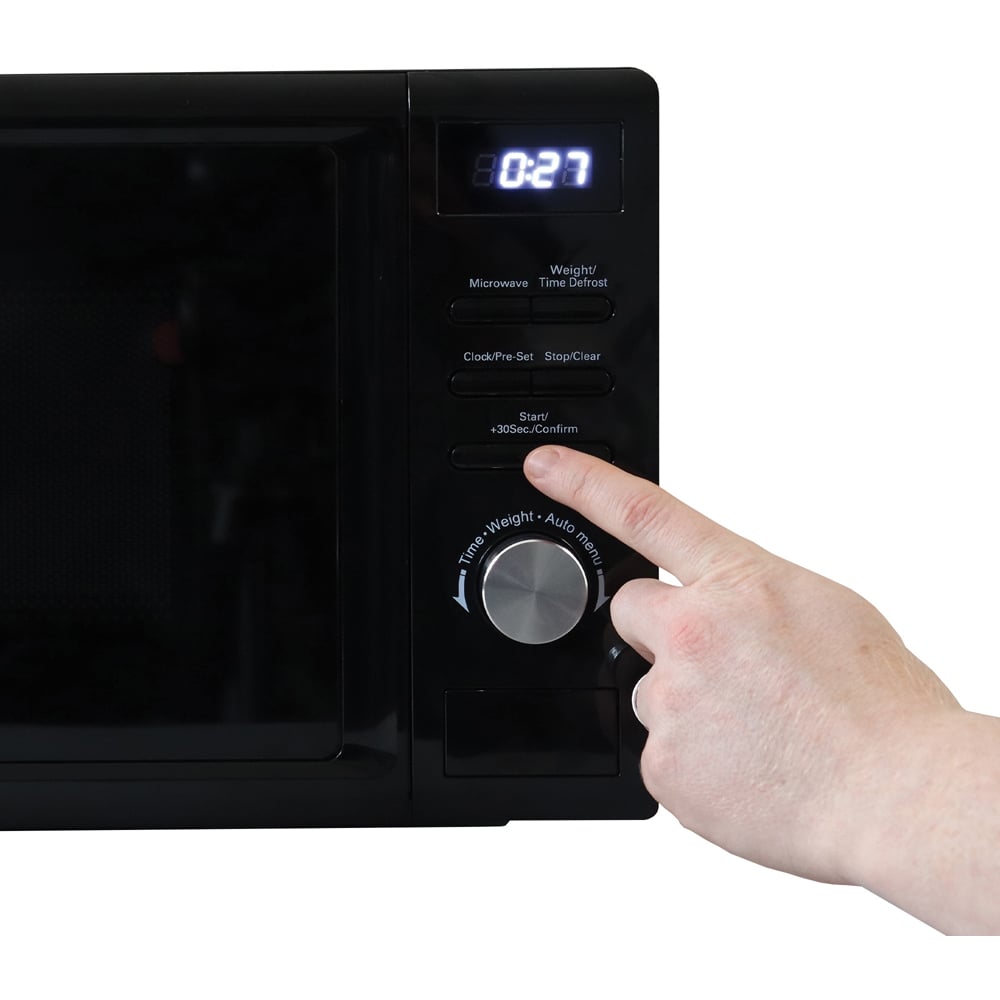 Igenix IGMD0820B Black 20L Digital Microwave 800W Image 9