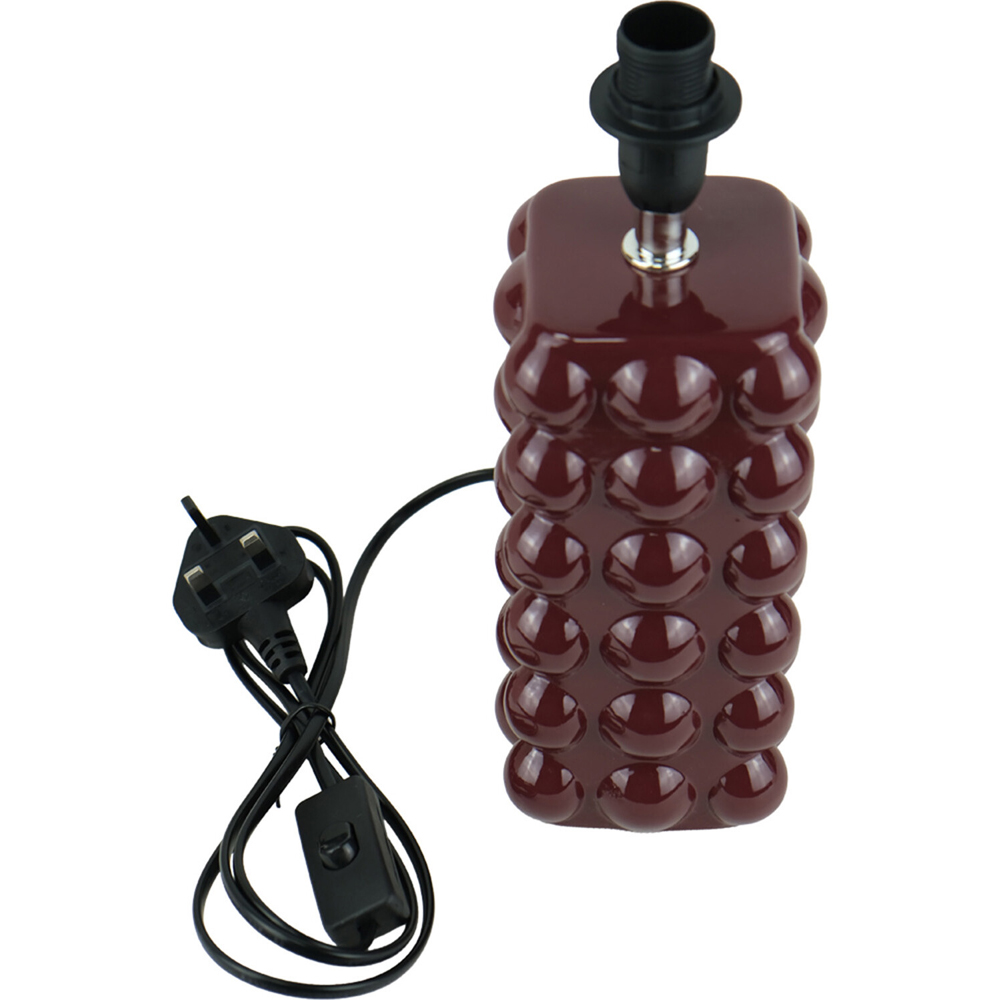Giselle Table Lamp Burgundy Image 6
