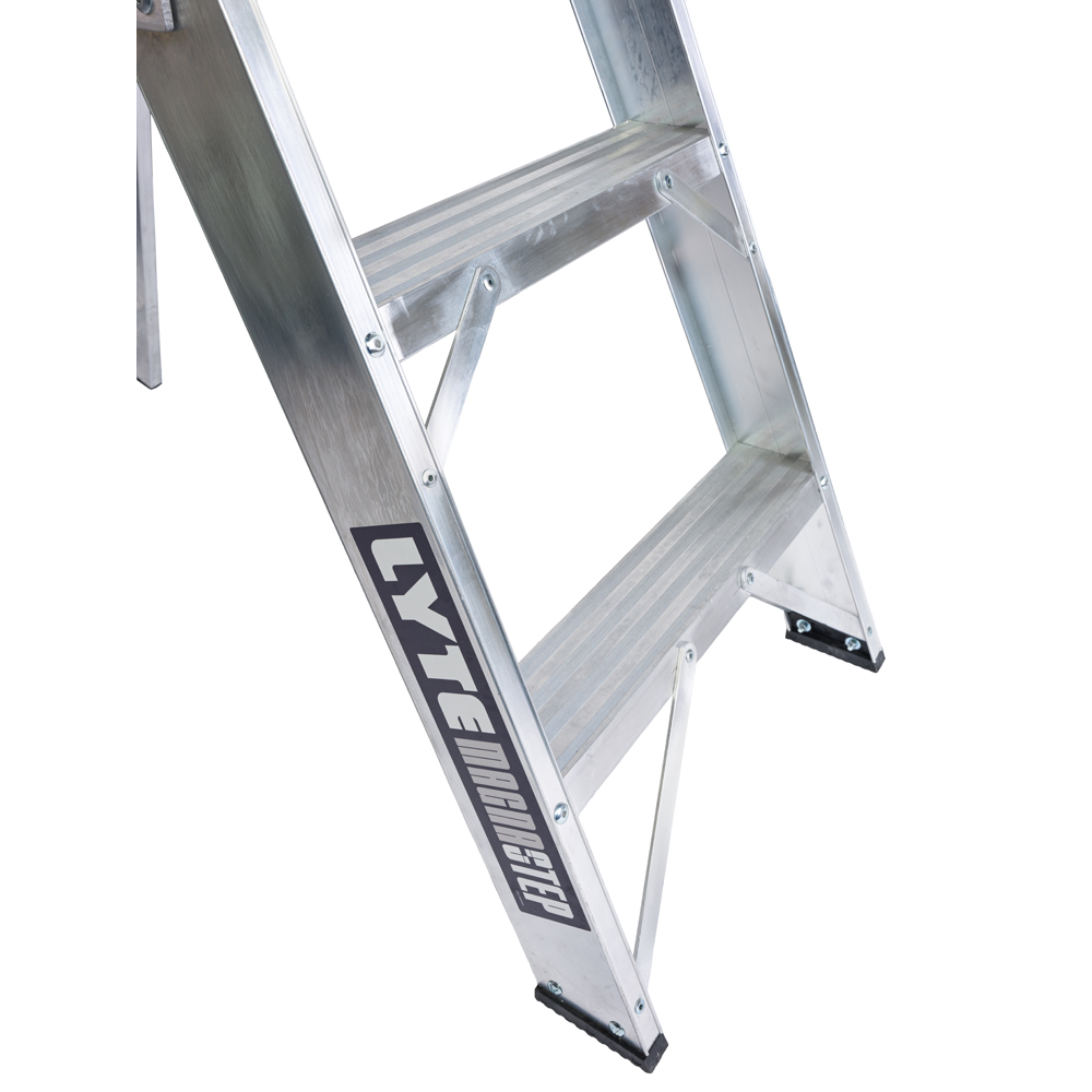 Lyte Ladders and Towers MagnaStep 5 Tread Aluminium Swingback Step Ladder Image 4