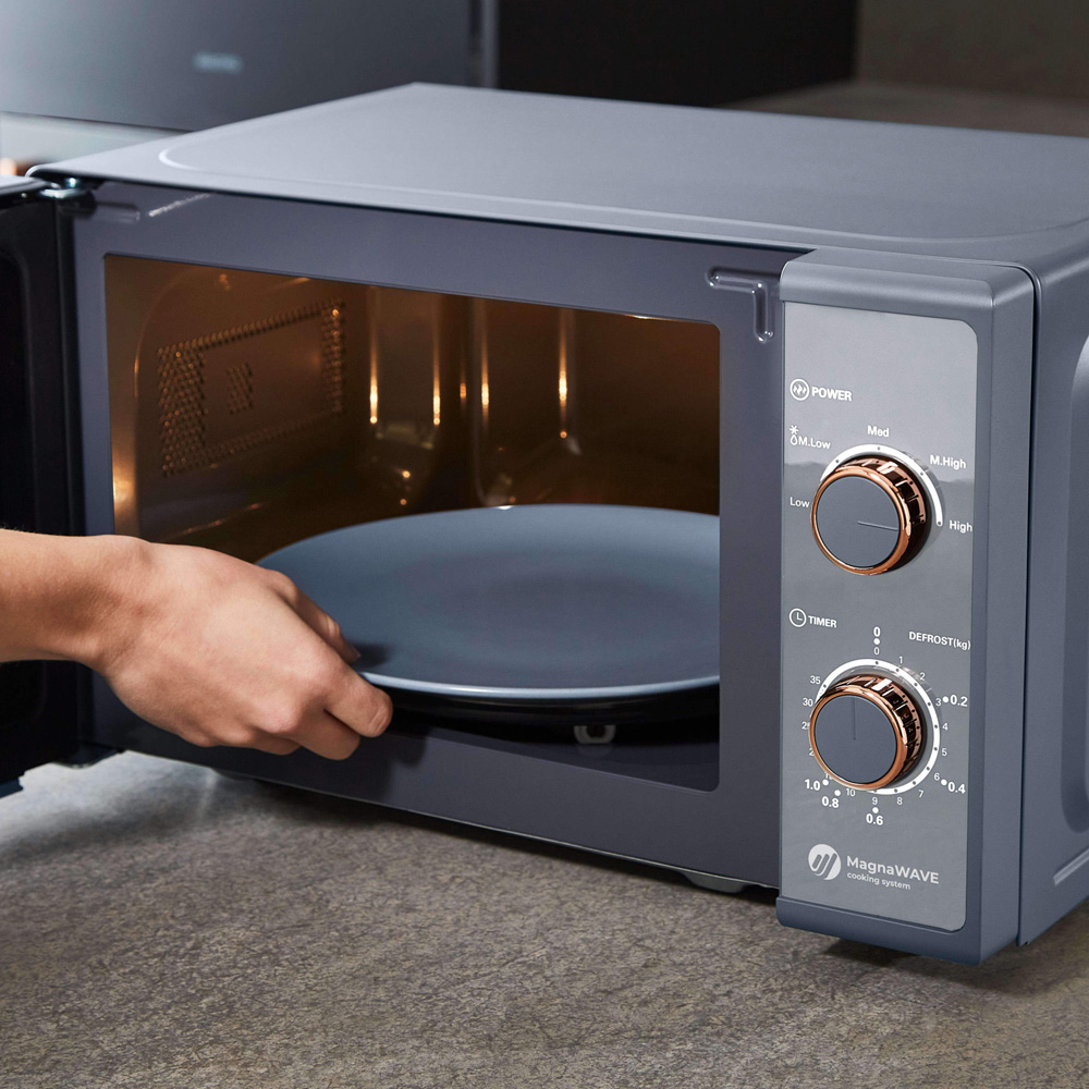 Tower Cavaletto EEJB223 Grey Microwave 20L with Kettle 1.7L and 4 Slice Toaster Image 6