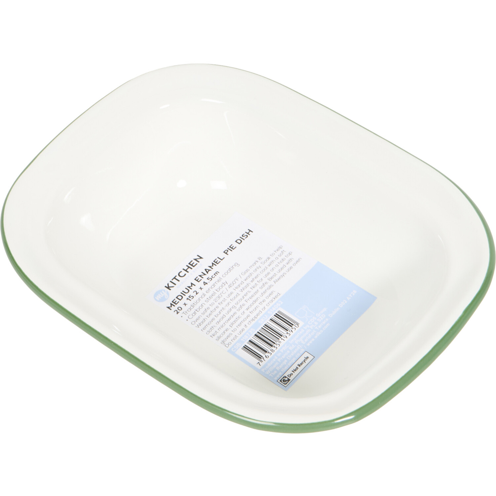 My Kitchen Enamel Pie Dish Medium Image 2