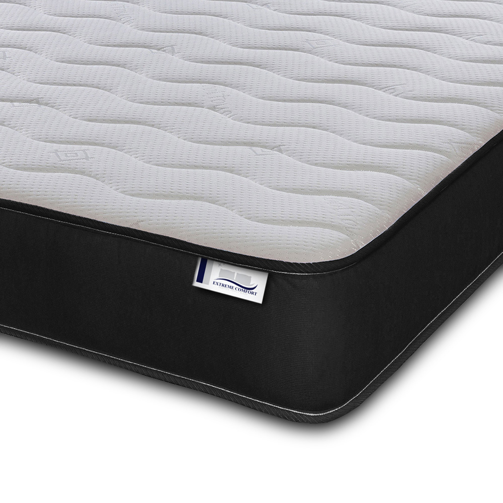 Extreme Comfort Cooltouch Colours Black Small Double Memory Foam and Spring Mattress Image 3