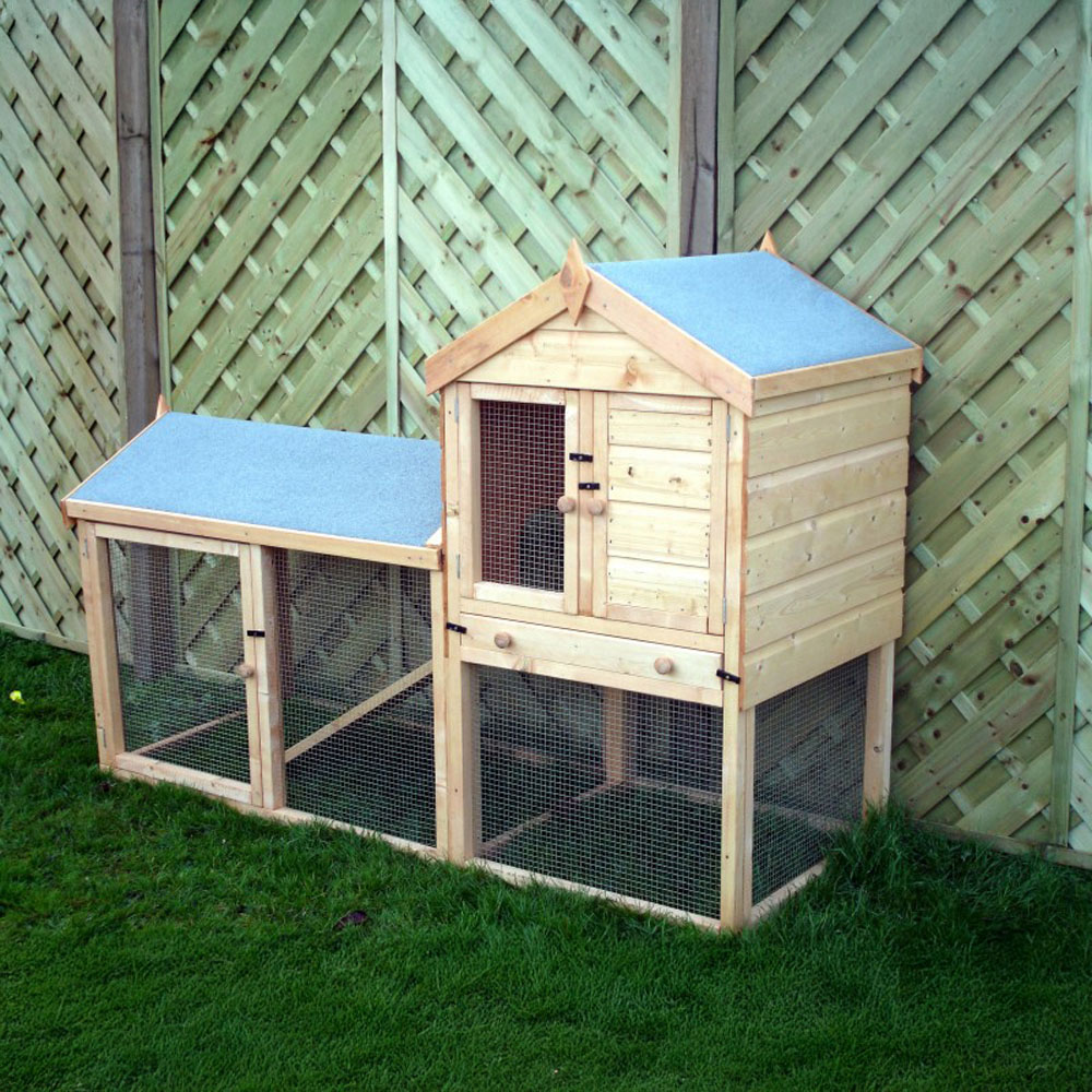 Shire 6 x 3ft Shiplap Country Hutch Image 2