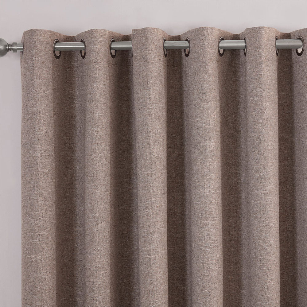 Dusk Eyelet Curtain Natural / 168cm / 229cm Image 4