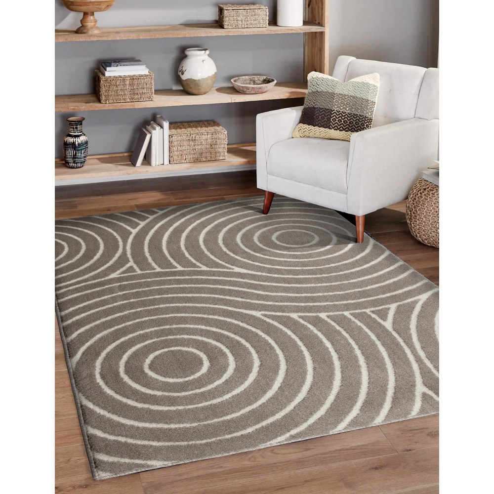 Eselle Rhythm Sculpt Natural Rug 200 x 290cm Image 6