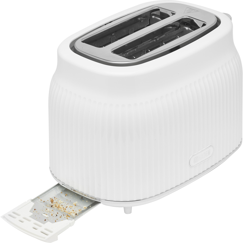 Haden York White 2 Slice Toaster Image 3