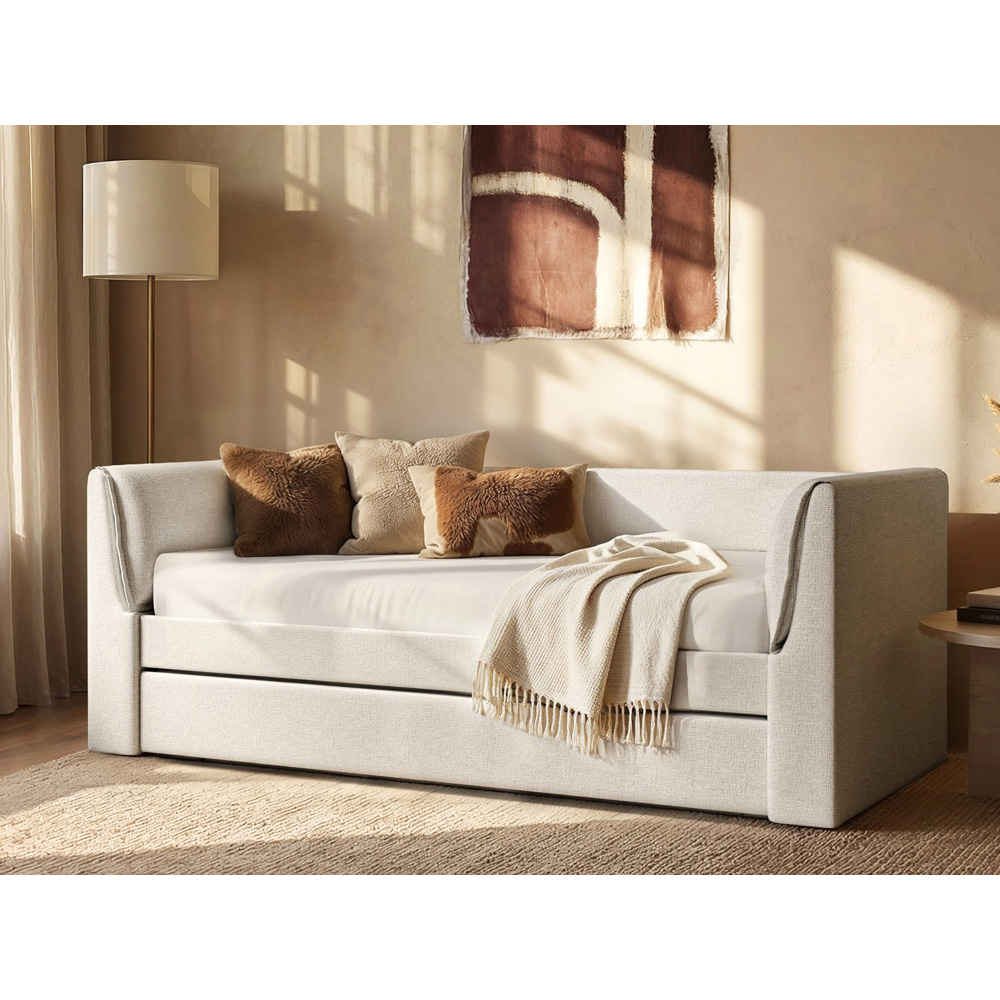 Flair Max Cream Day Bed with Trundle Image 6