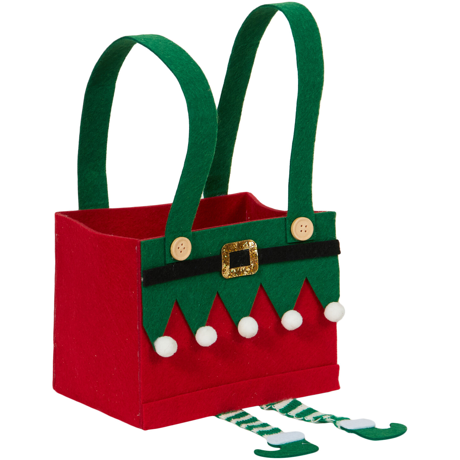 Elf Felt Basket Image 2