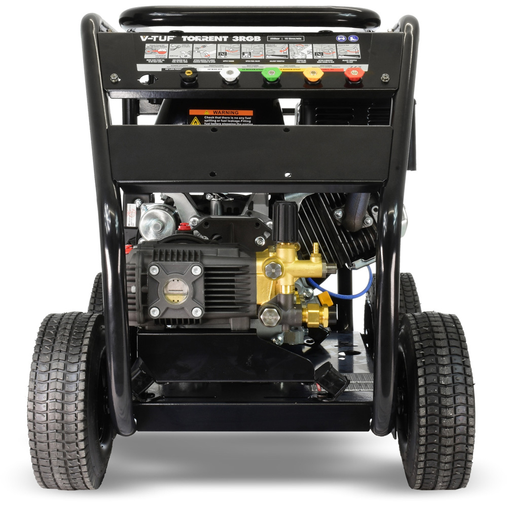 V-TUF TORRENT3RGB 15HP Industrial Gearbox Driven Petrol Pressure Washer 275Bar Image 2
