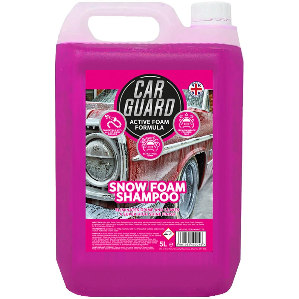Car Guard Snow Foam 5L 2 Pack Image 2