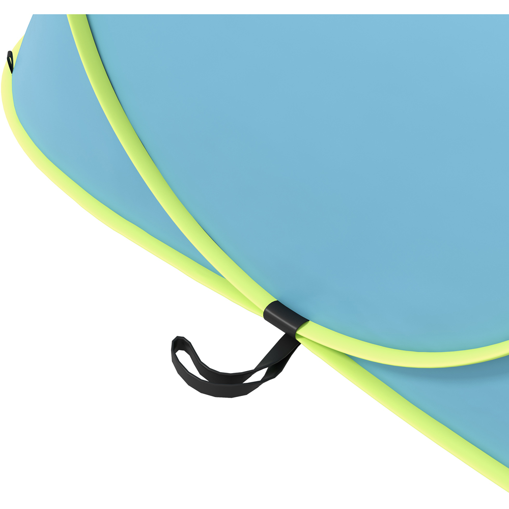 Outsunny 2 Person Waterproof Pop Up Camping Tent with Carry Bag Blue Image 8