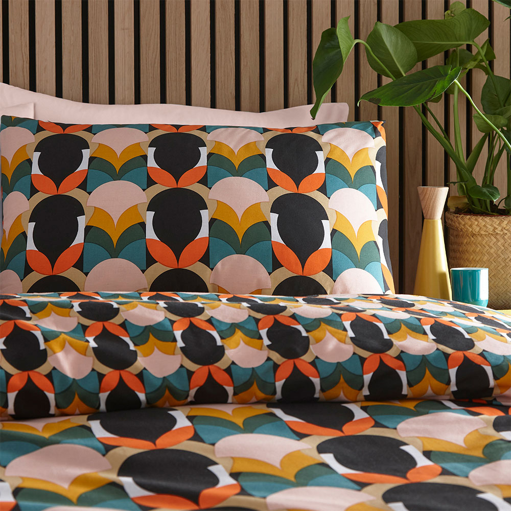 furn. Raeya Double Multicolour Duvet Set Image 3
