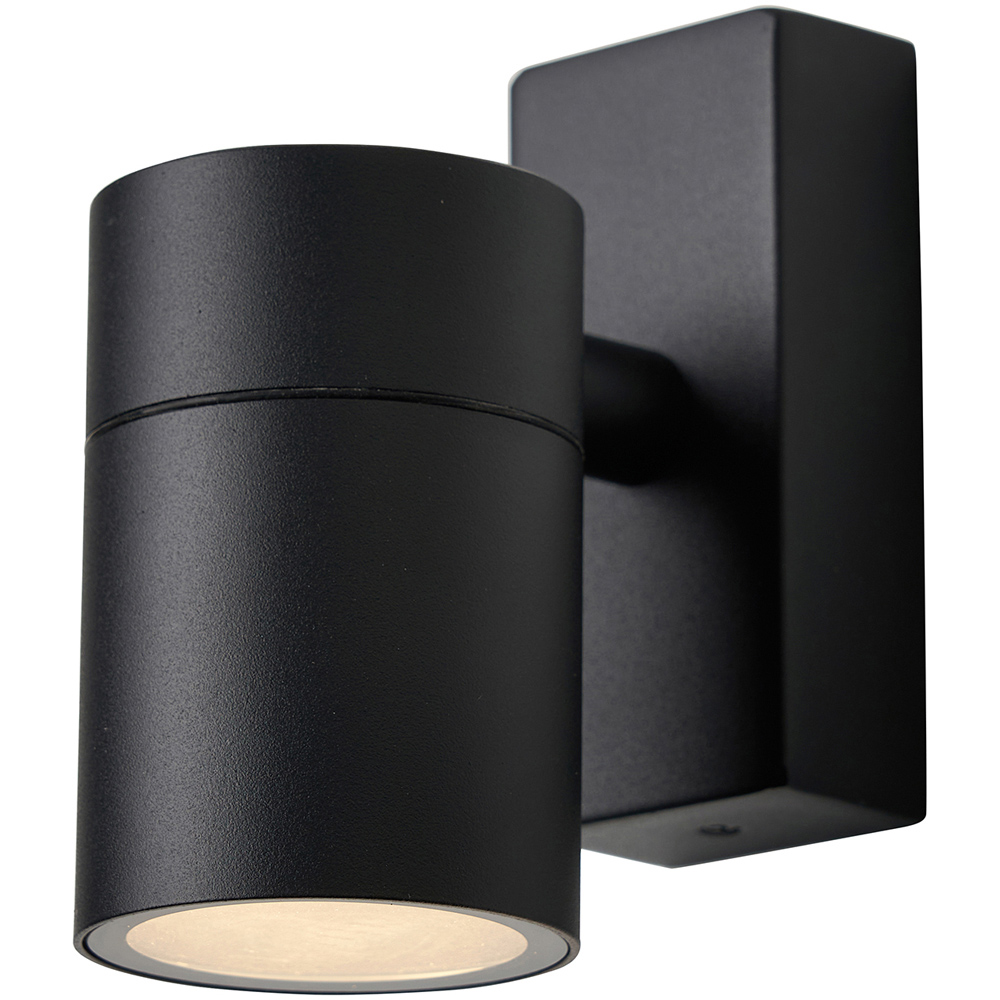 Zink Luna 2 Light Black Down Wall Light Image 3