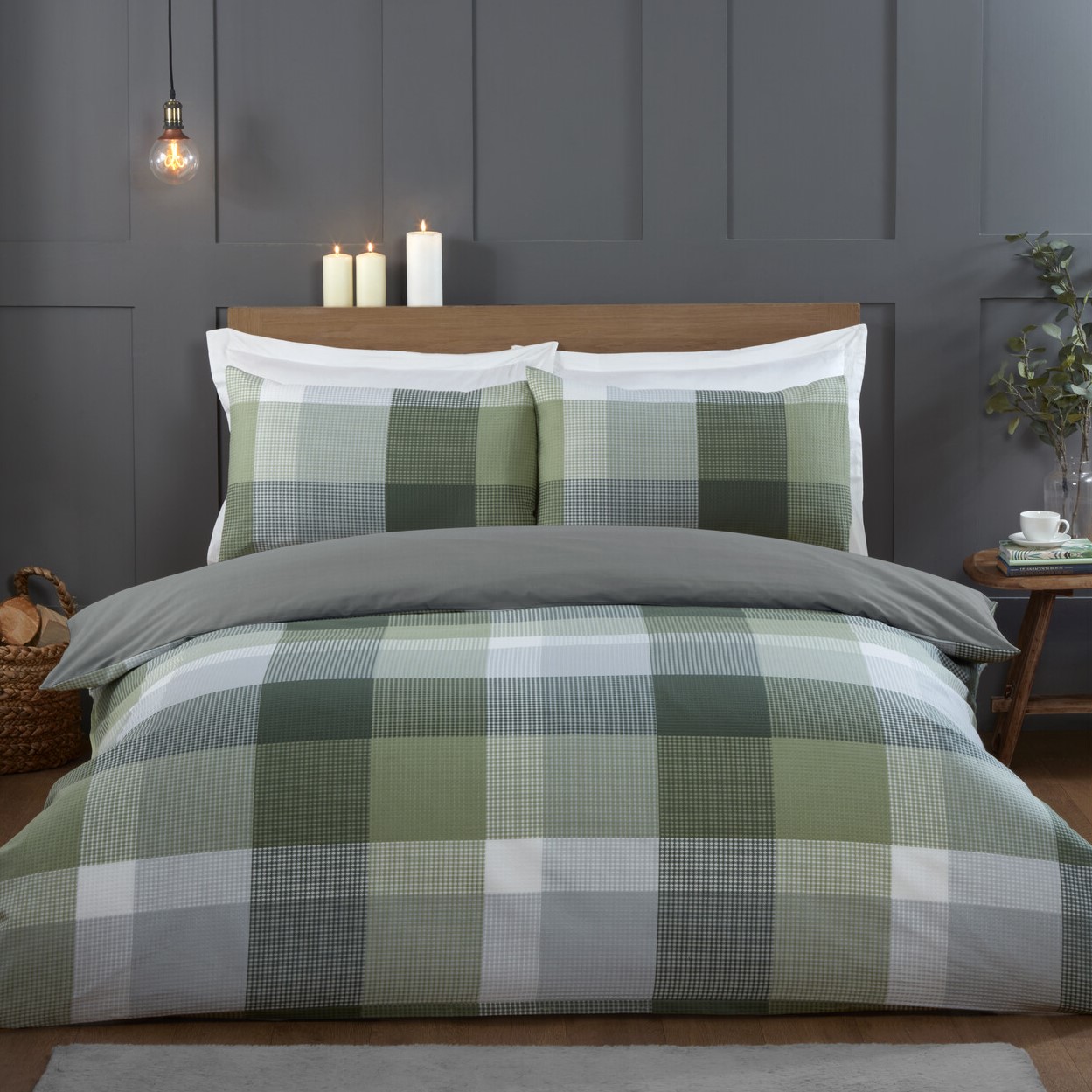 Blakely Check Duvet Set - King Image 1