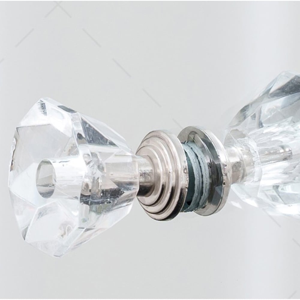 Comfy Living 4 Drawer Mirrored Chest of Drawers Image 3