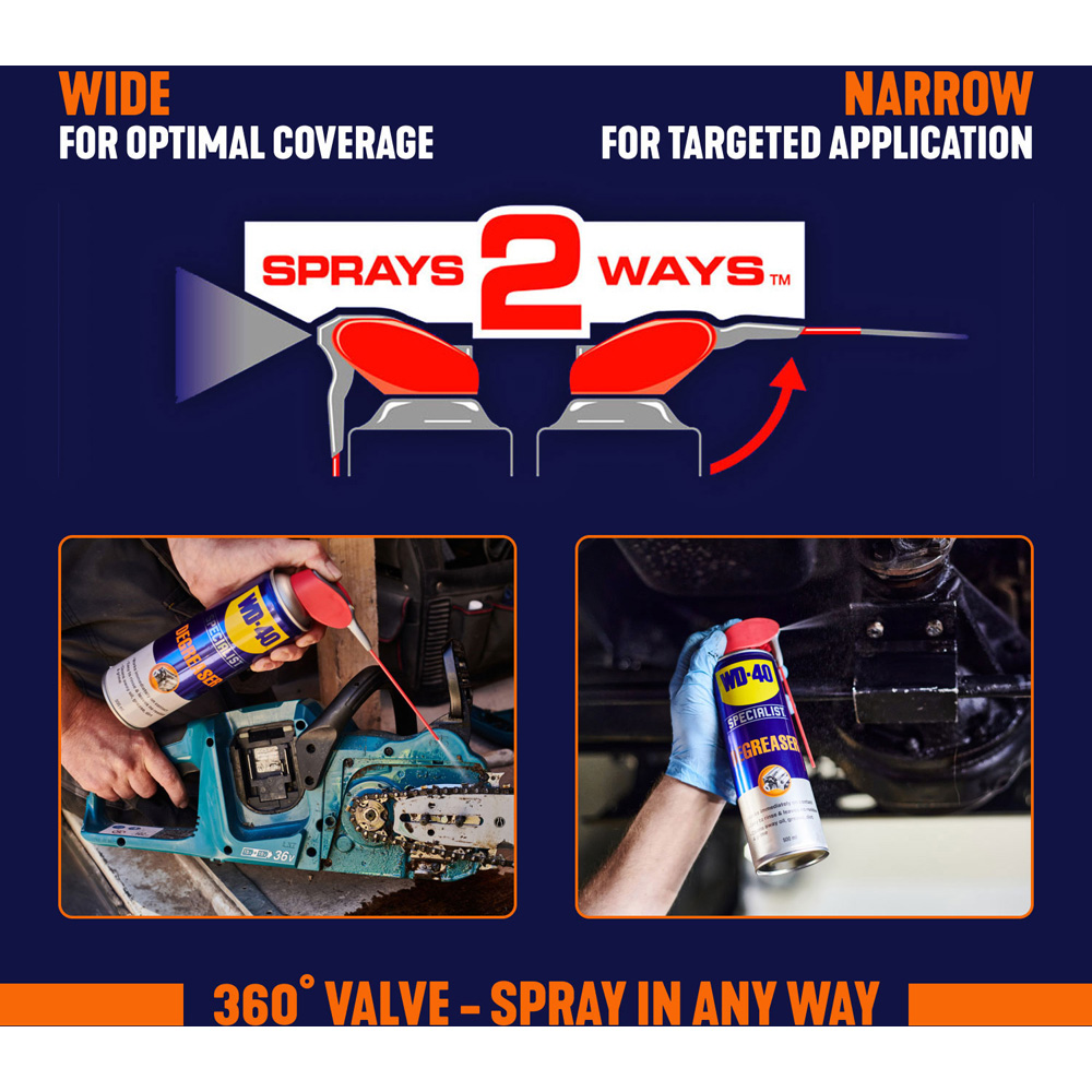 WD-40 Specialist Professional Strength Heavy Duty Degreaser Spray 500ml Image 4