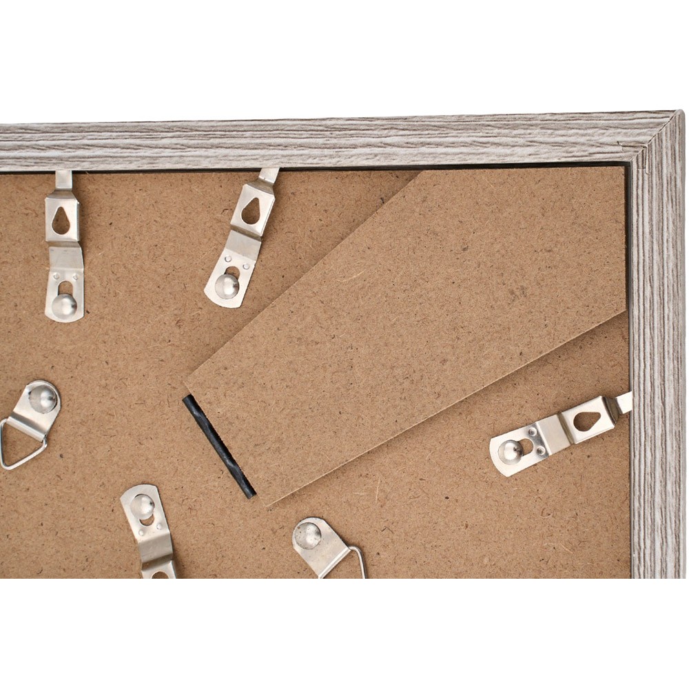 Living and Home Grey Wood Grain Photo Frame 11.7 x 16.5 inch 5 Pack Image 5