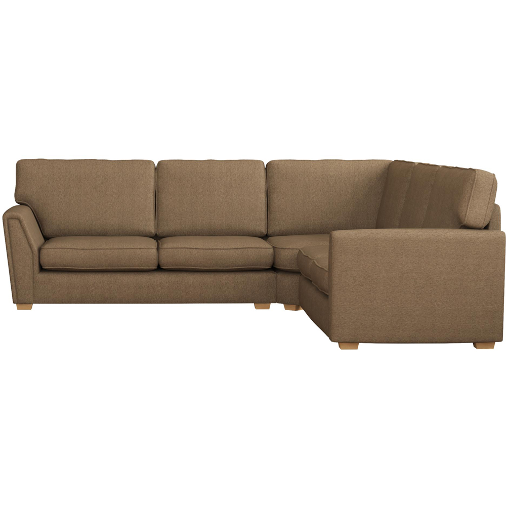 Wendleberry 4 Seater Venice Nutmeg Fixed Back Corner Sofa Image 3