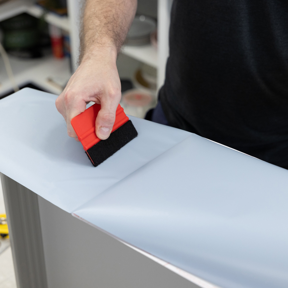 d-c-fix Matt Heritage Blue Self-Adhesive Plastic Vinyl Wrap Film 67.5cm x 15m Image 3