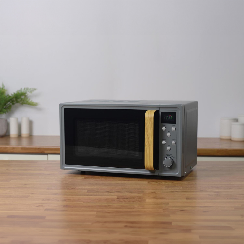 Oslo Grey 20L Microwave 800W Image 2