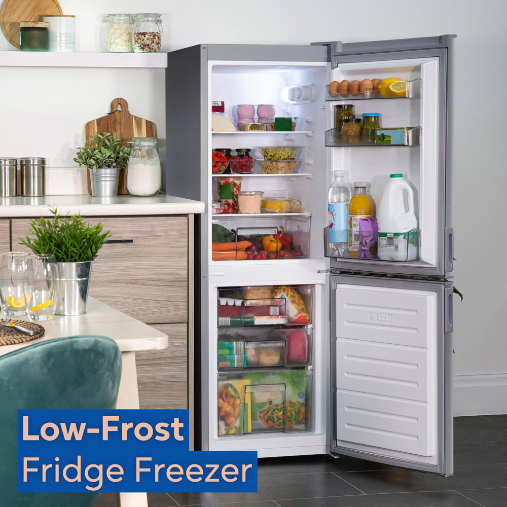 Russell Hobbs RH145FF501E1S Silver Low Frost 174L Fridge Freezer Image 8