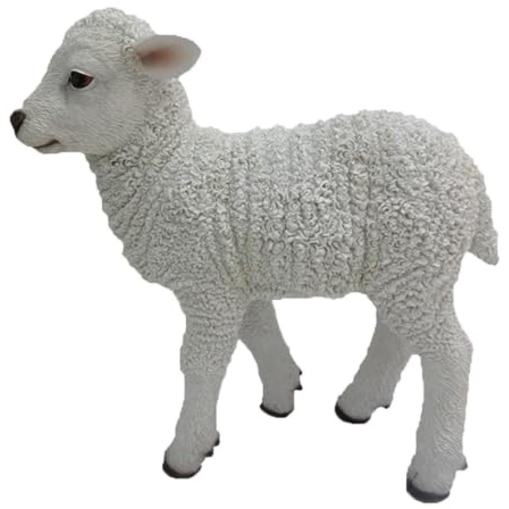Fallen Fruits Standing Lamb Decoration 27.6cm Image 1