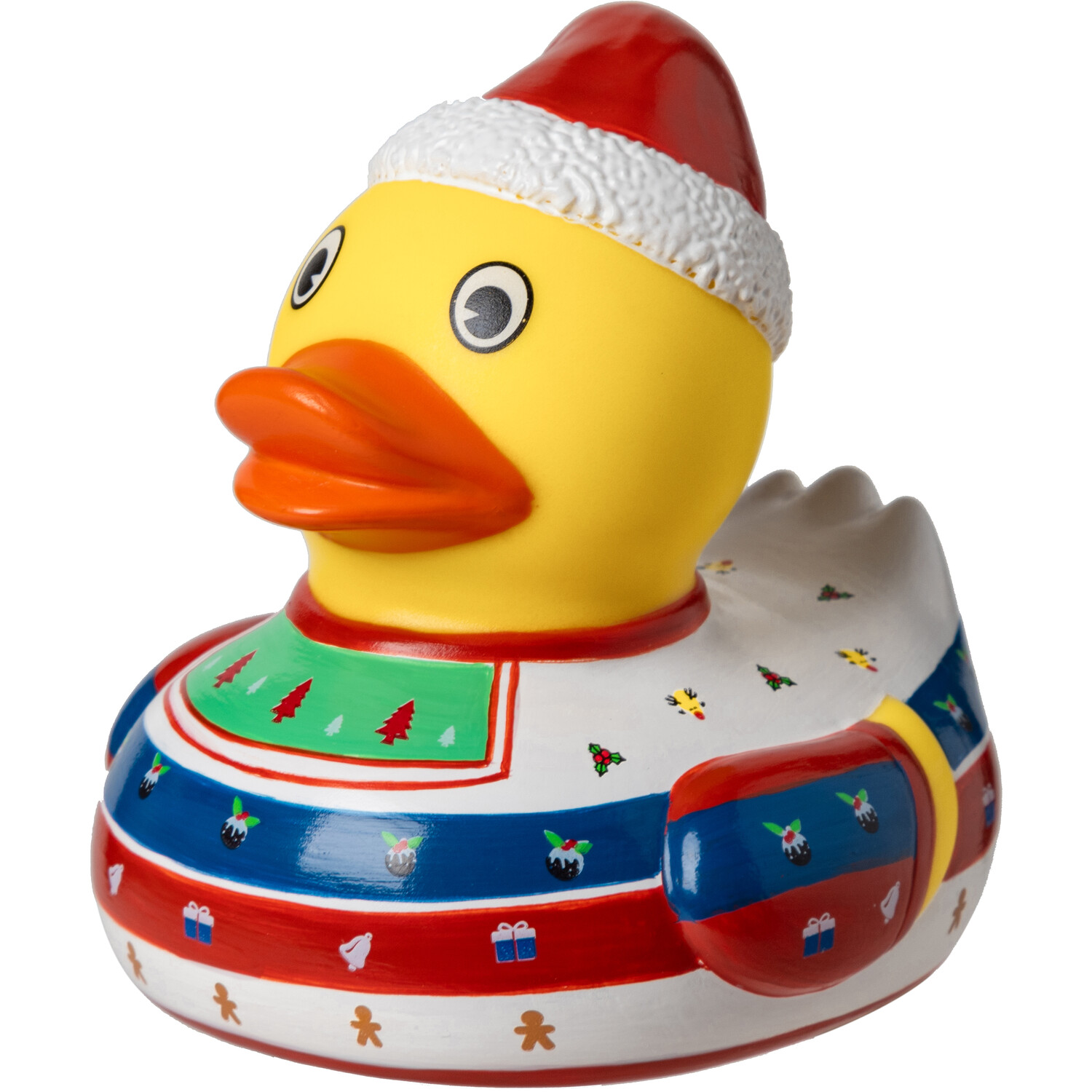 Christmas Jumper Rubber Duck - Multicolour Image 2