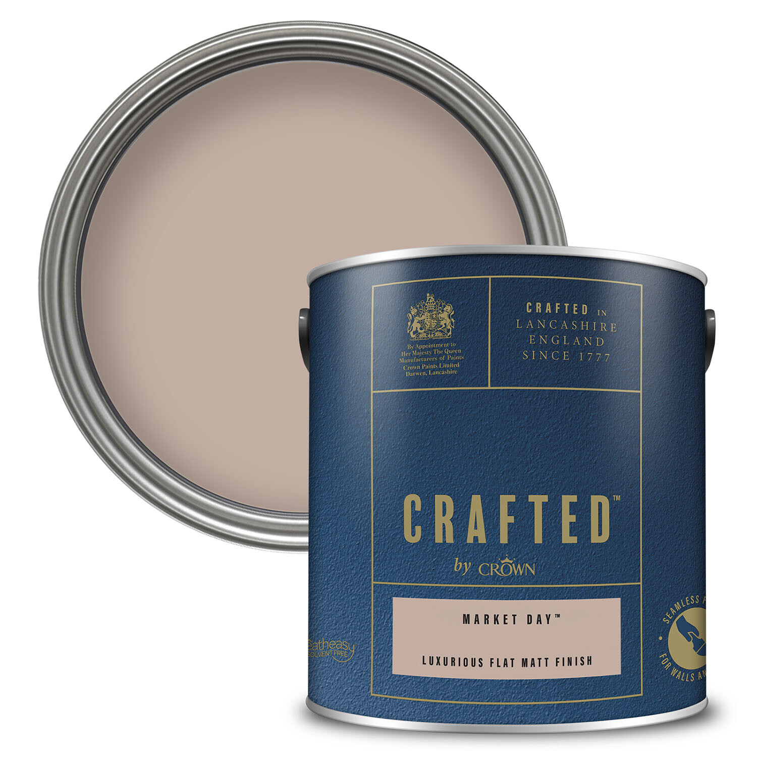 Crafted Flat Matt Paint 2.5L - Market Day Image 1