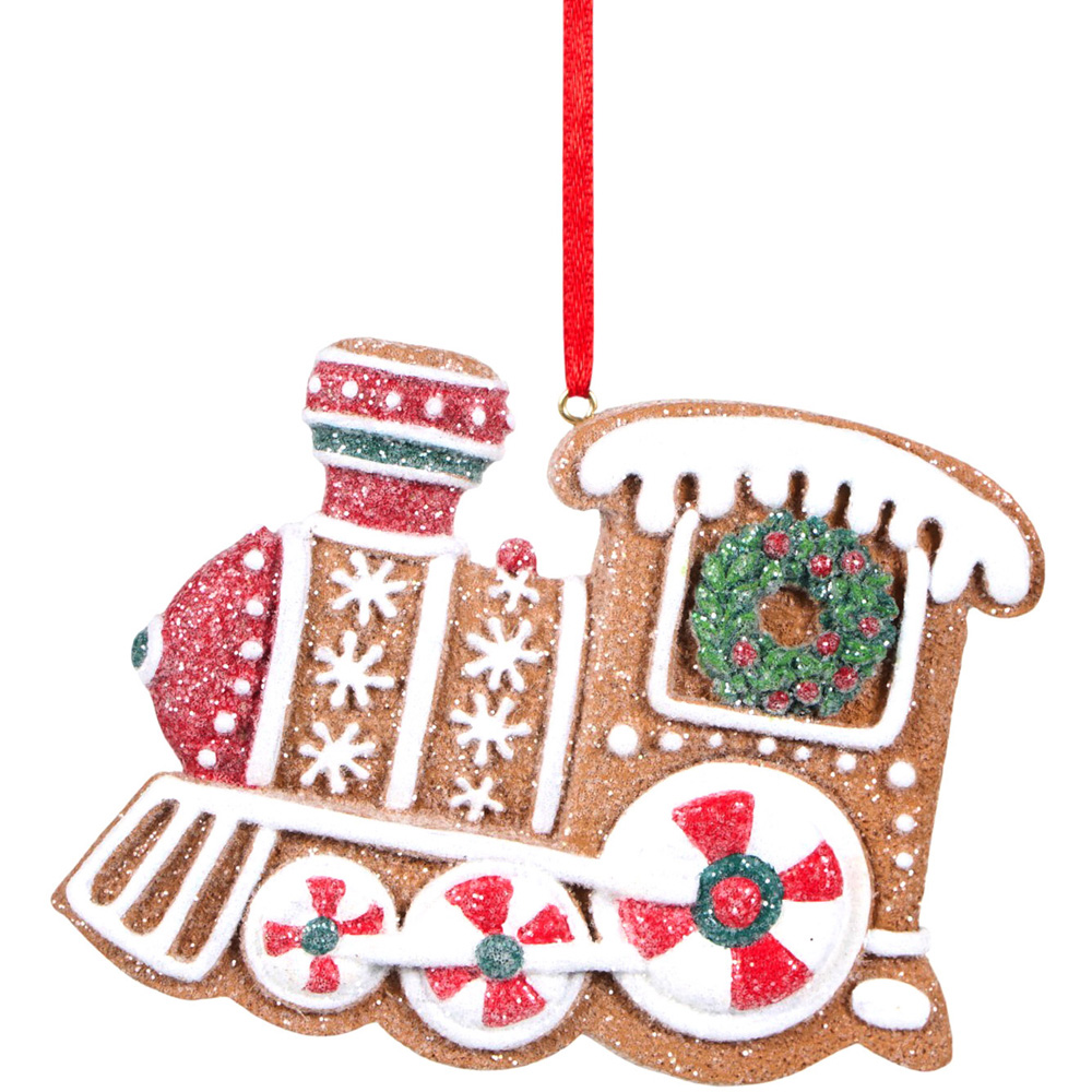 Iced Gingerbread Hanging Decoration Image 8