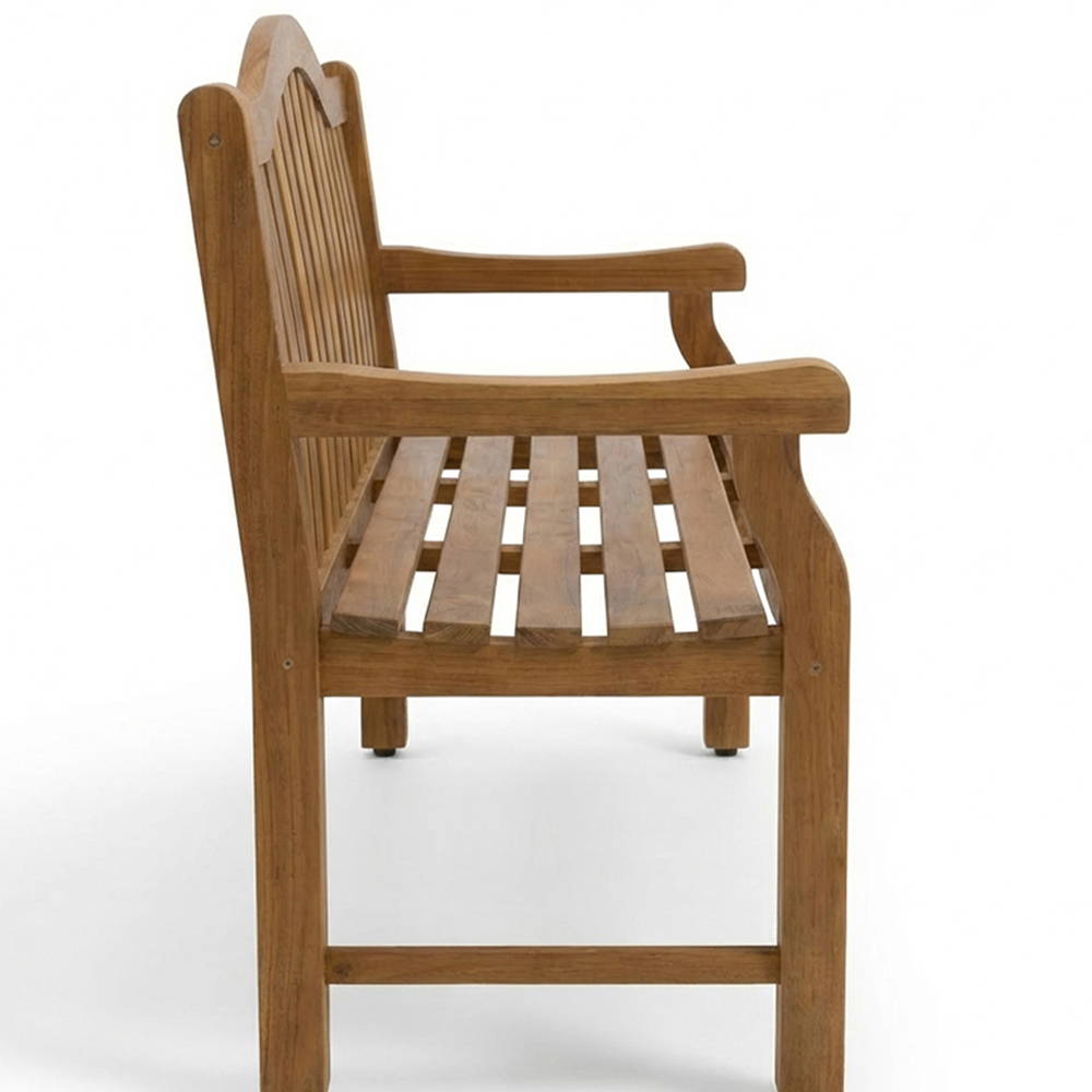 Royalcraft Maria 2 Seater Acacia Wood Garden Bench Image 5