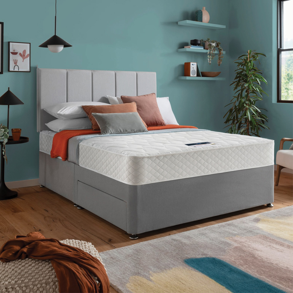 Silentnight Essentials Single Open Coil Spring Memory Foam Mattress Image 2