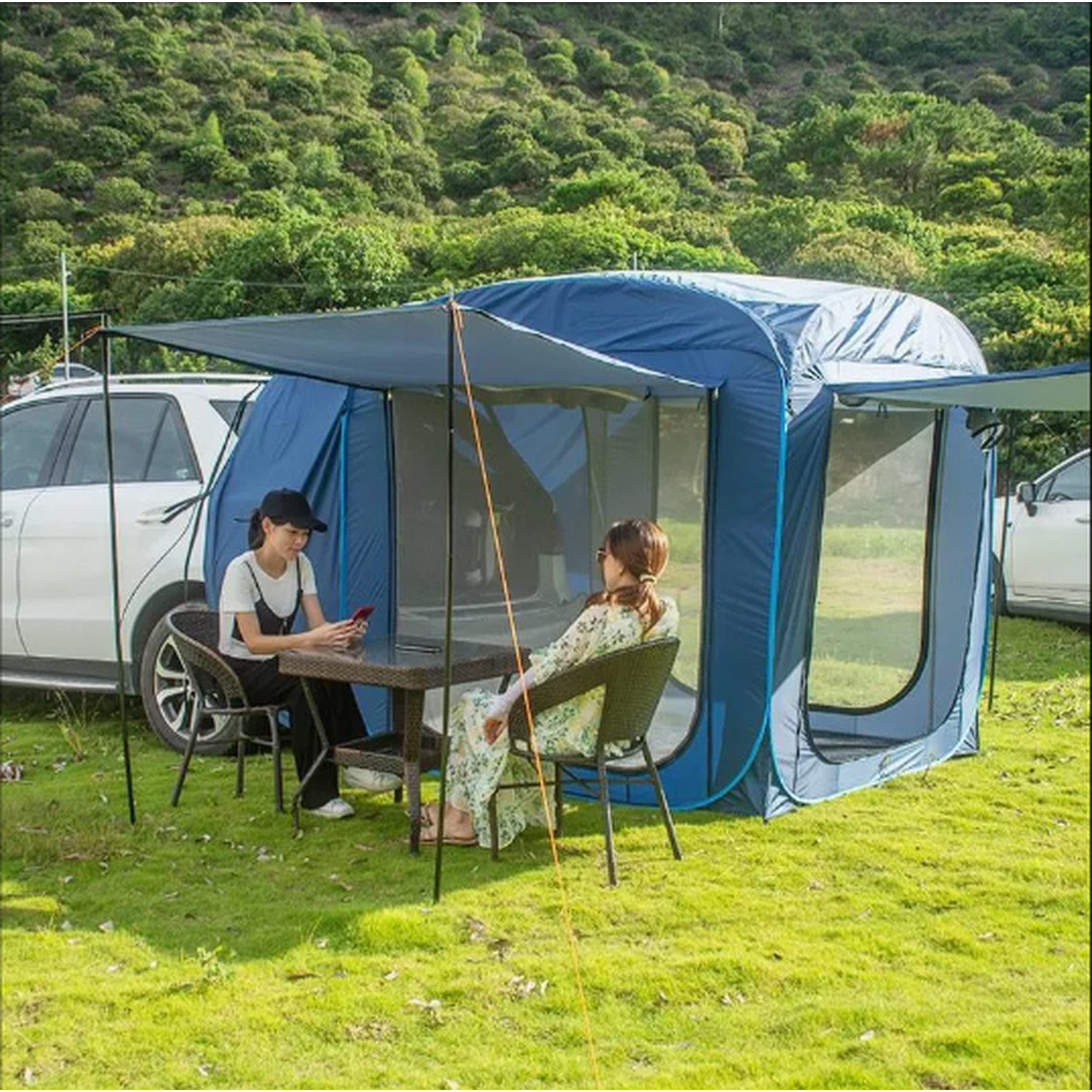 Travel Tent - Blue Image 4