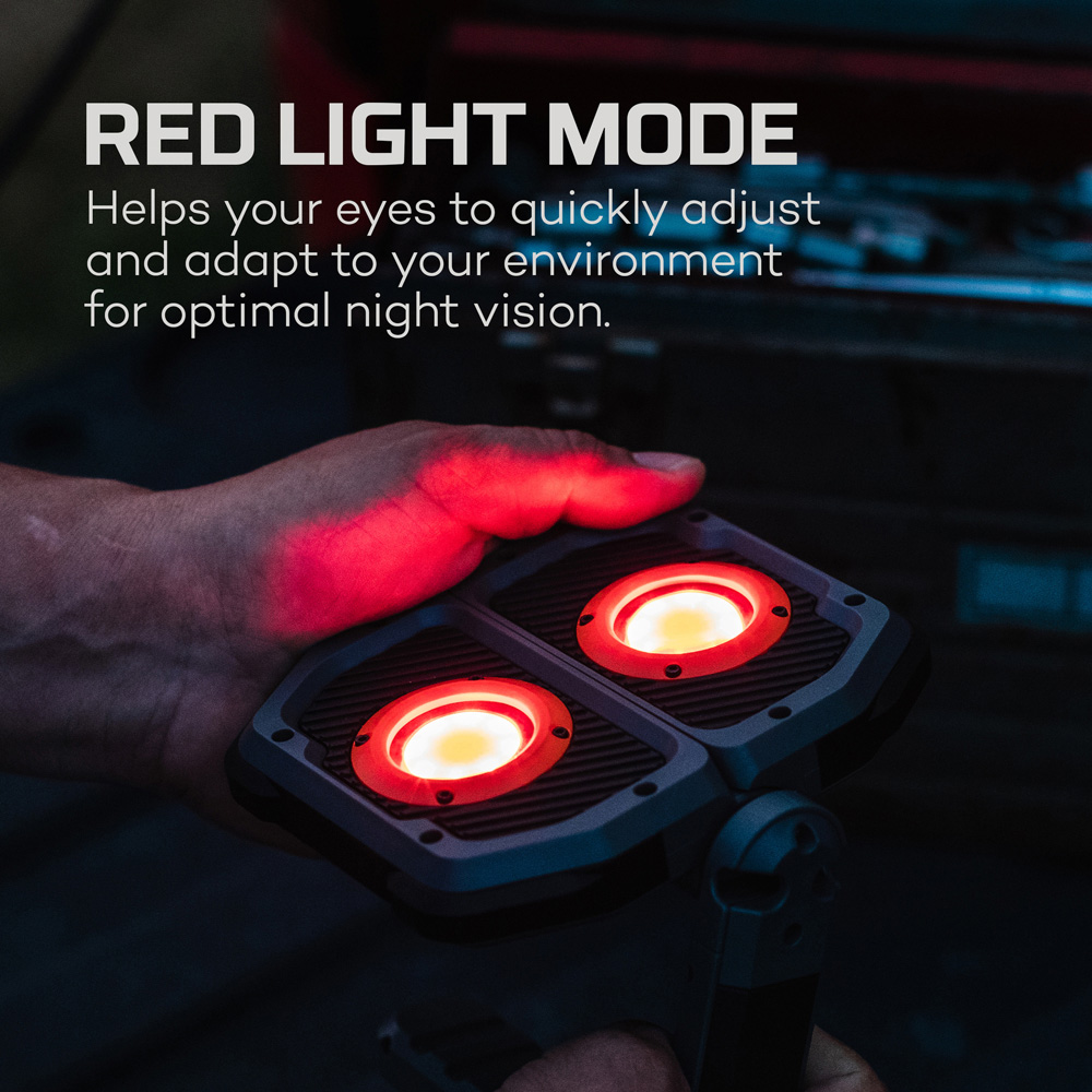 Nebo Omni 3K 3000 Lumens Multi-Directional Rechargeable Work Light with Built-In Power Bank Image 8