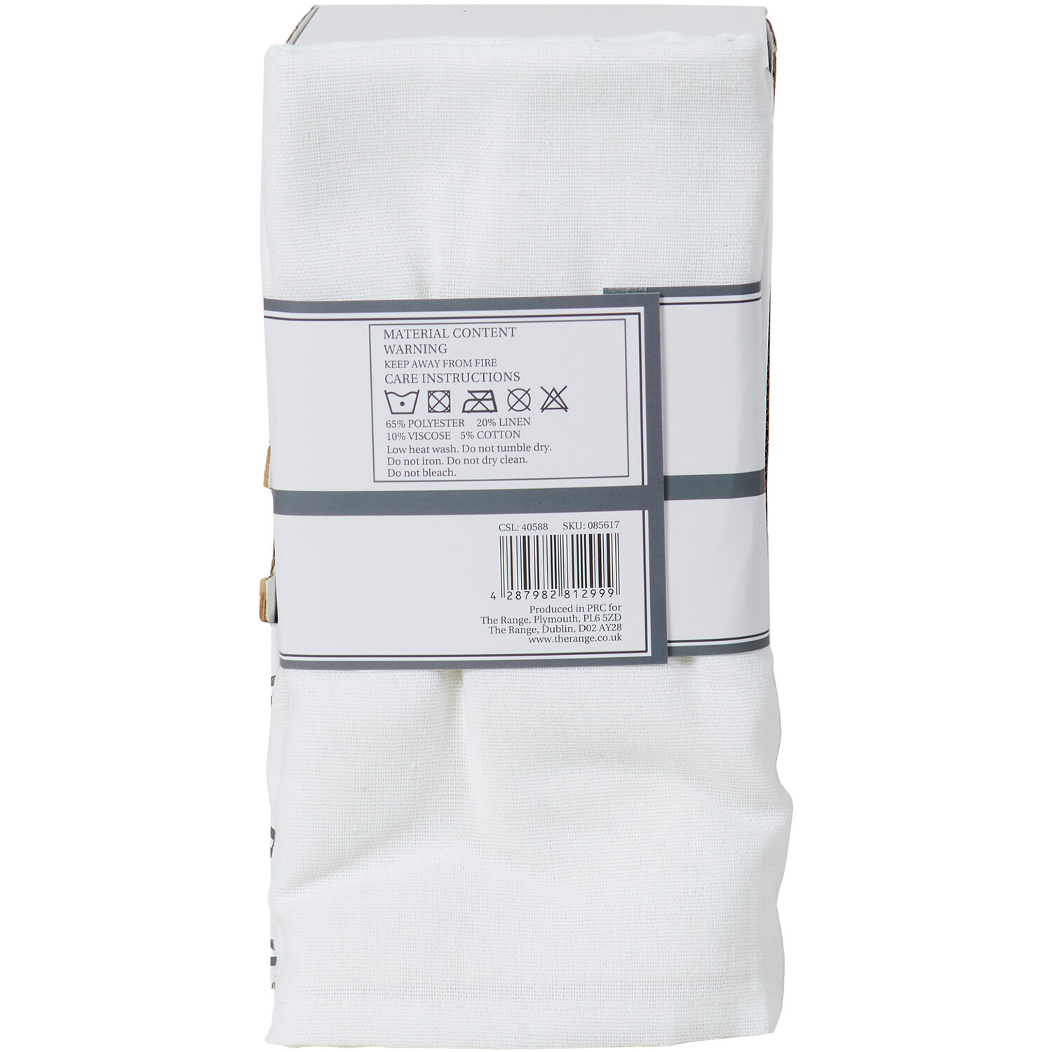 Divante Poly-Linen Napkin - White Image 2