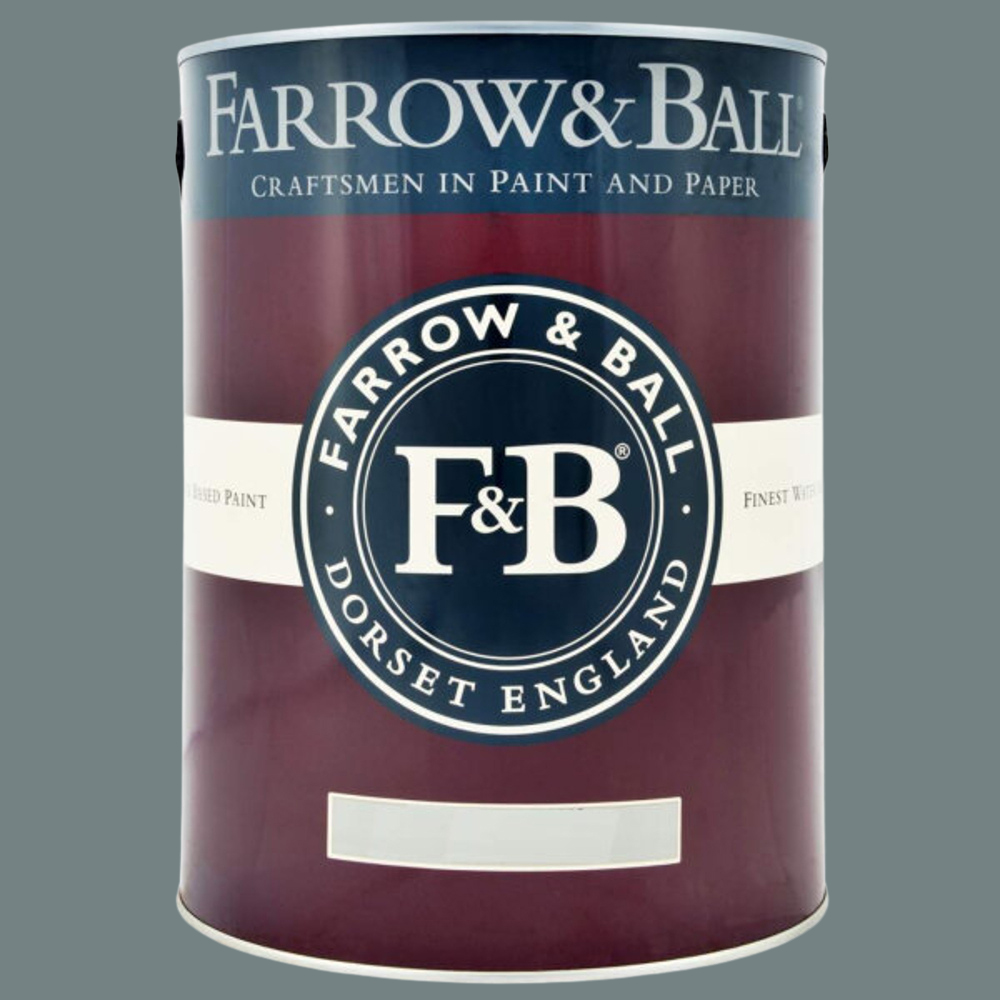 Farrow & Ball Interior Wood and Metal 299 De Nimes Flat Eggshell Paint 5L Image 2