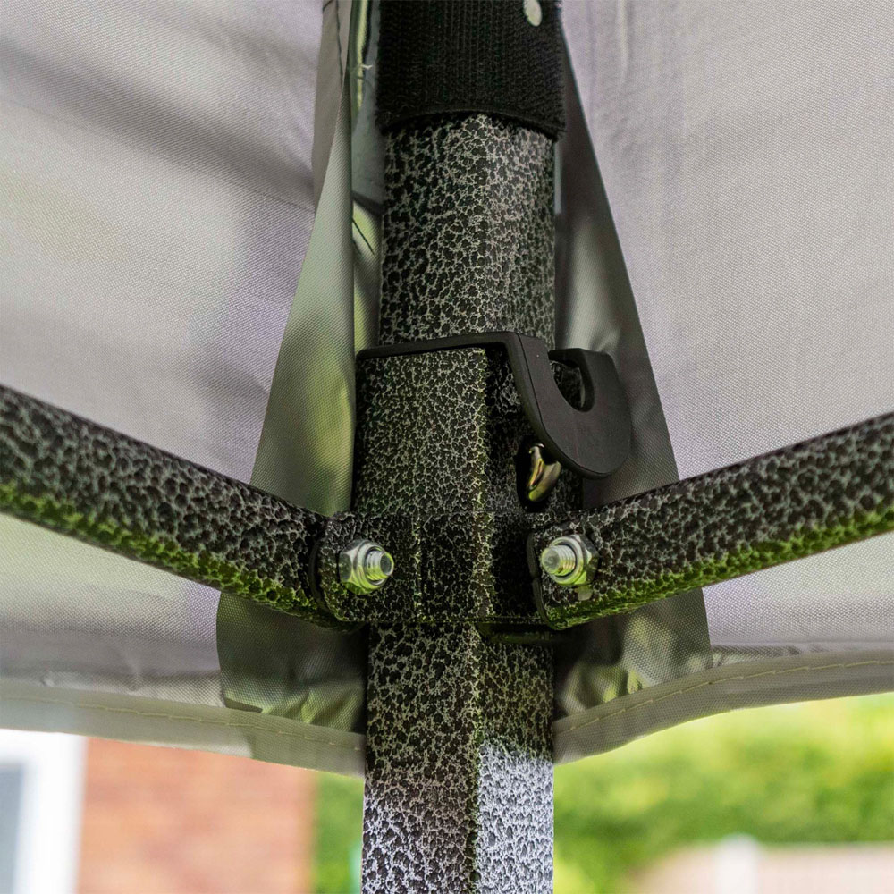 Jack Stonehouse 2 x 2m Light Grey Pop Up Gazebo Image 6