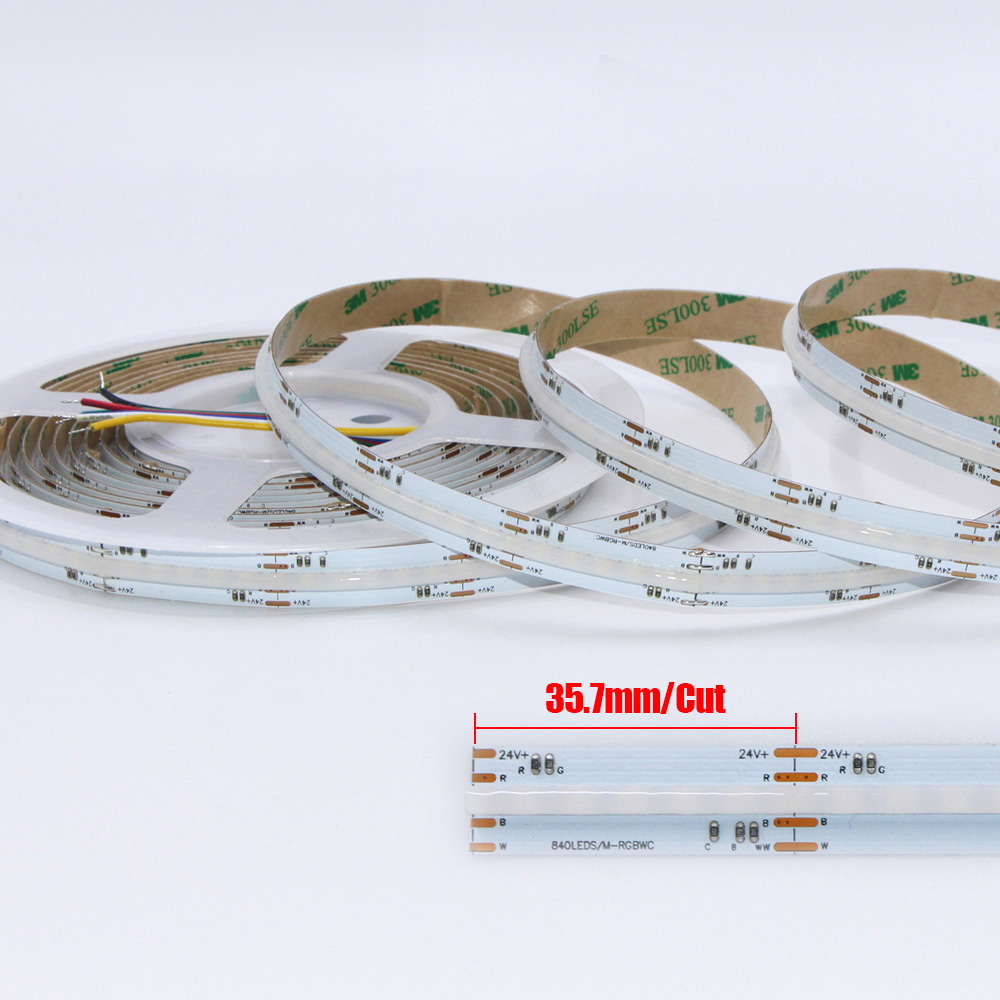 ENER-J 840 LED RGB and CCT COB Strip Light 5m Image 6