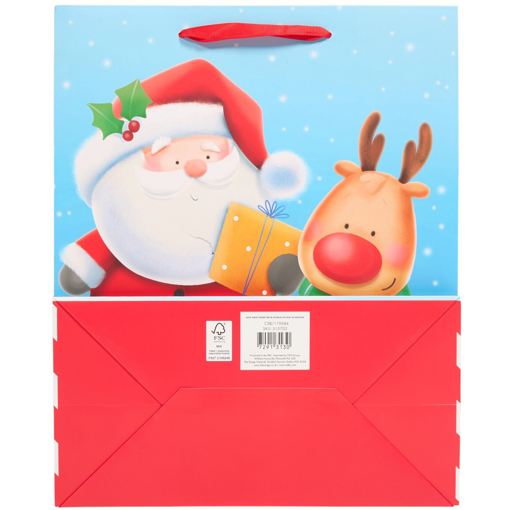 Festive Characters Gift Bag Large Image 3