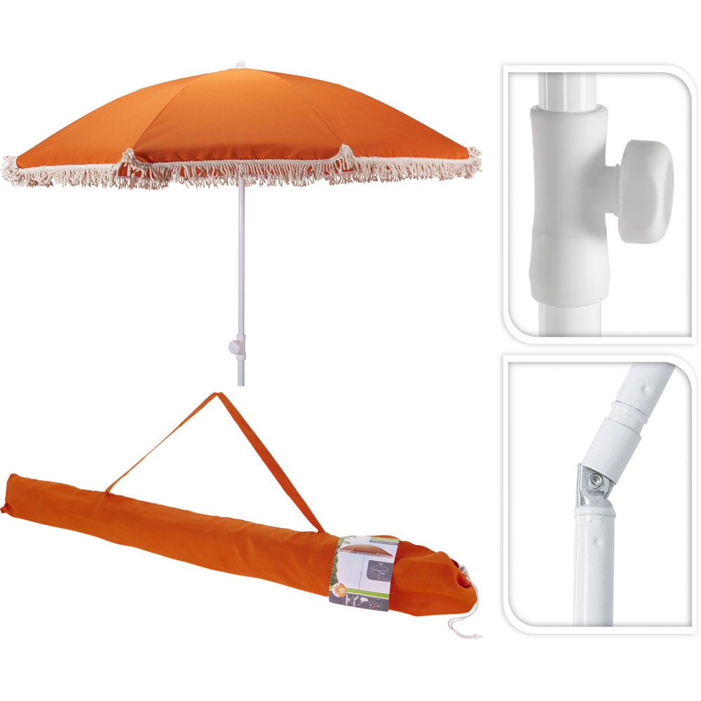 Tilting Umbrella Brown Image 4
