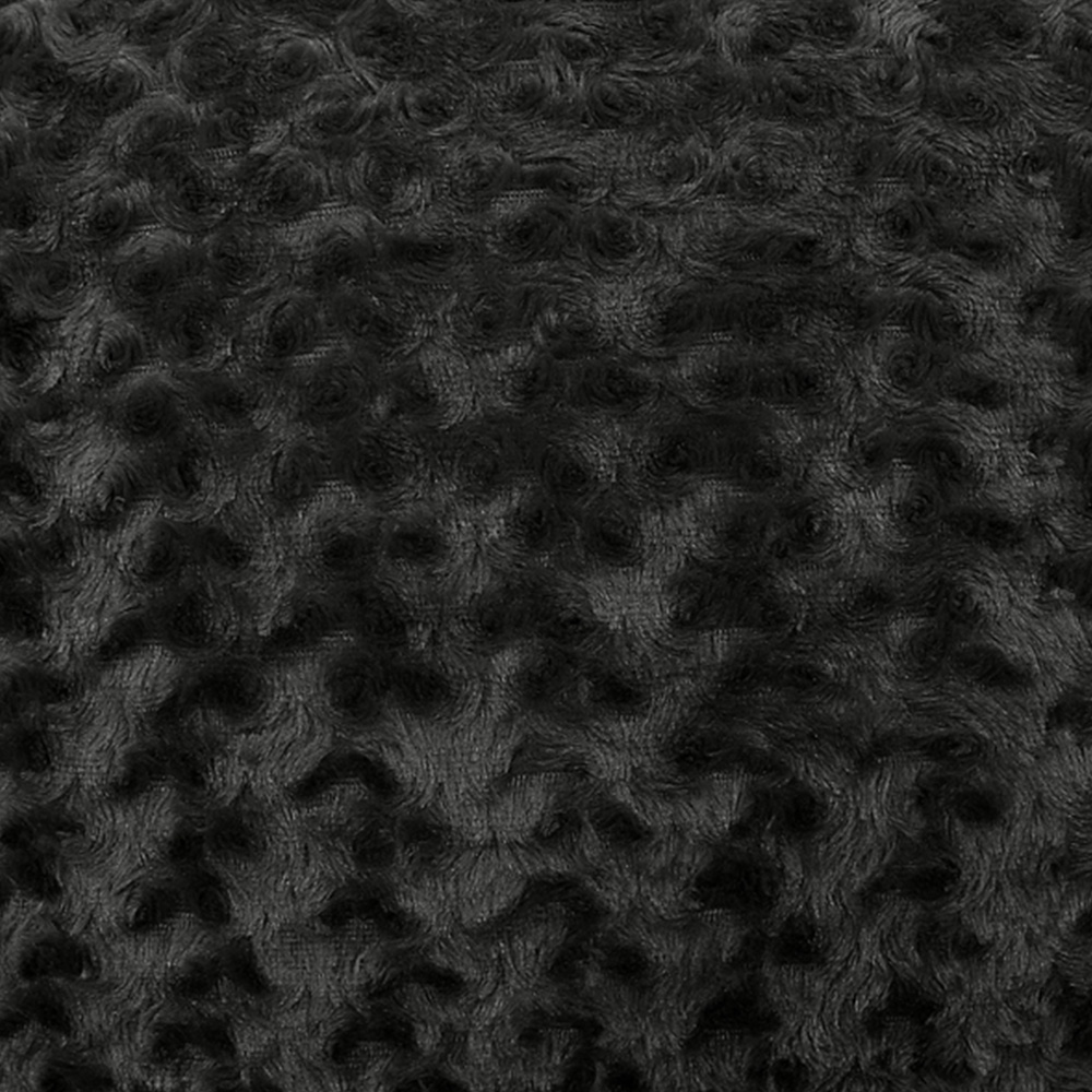 Velosso Posy Chenille Charcoal Filled Cushion 43 x 43cm 2 Pack Image 2