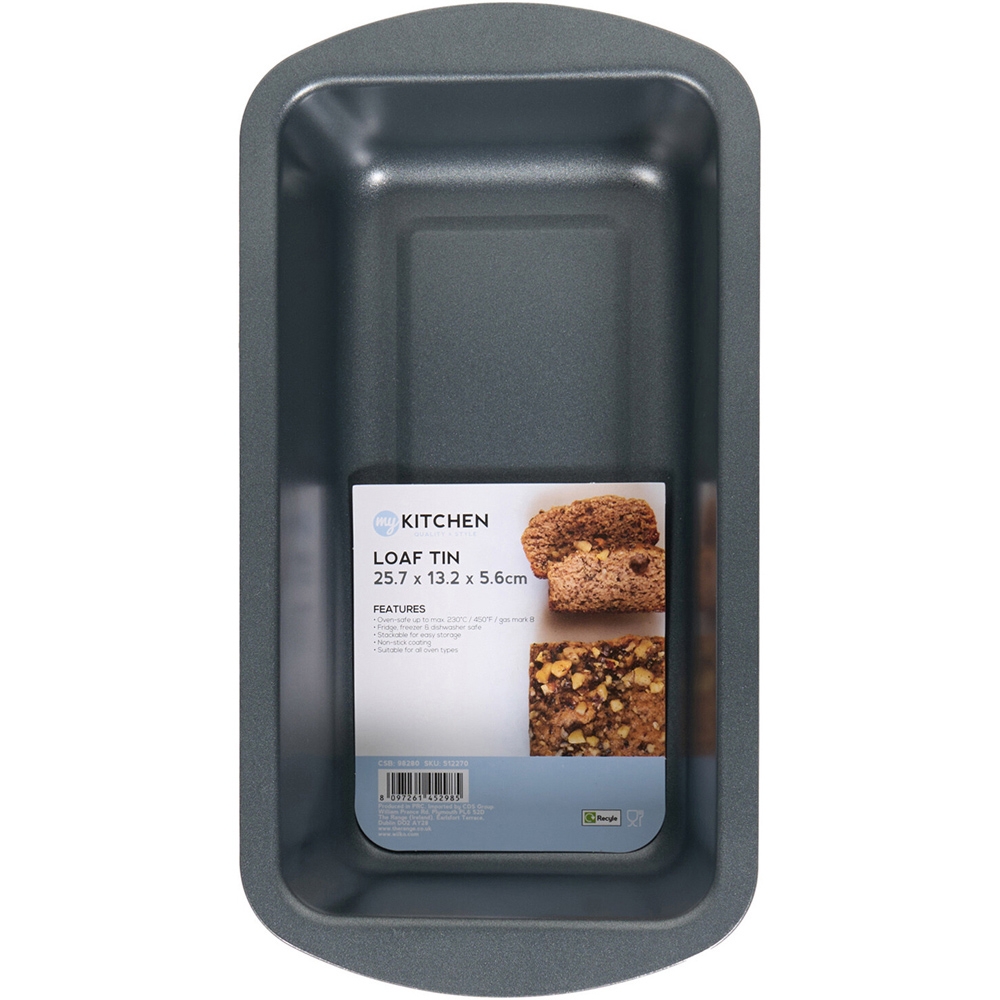 My Kitchen Loaf Tin Dark Grey Image 2